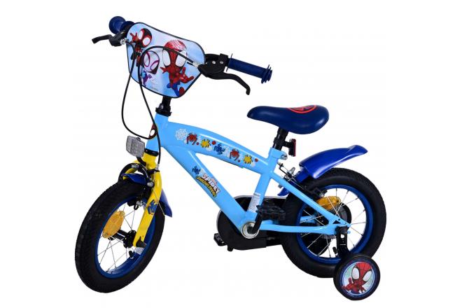 Spidey Kids bike - Boys - 12 inch - Blue - Two hand brakes