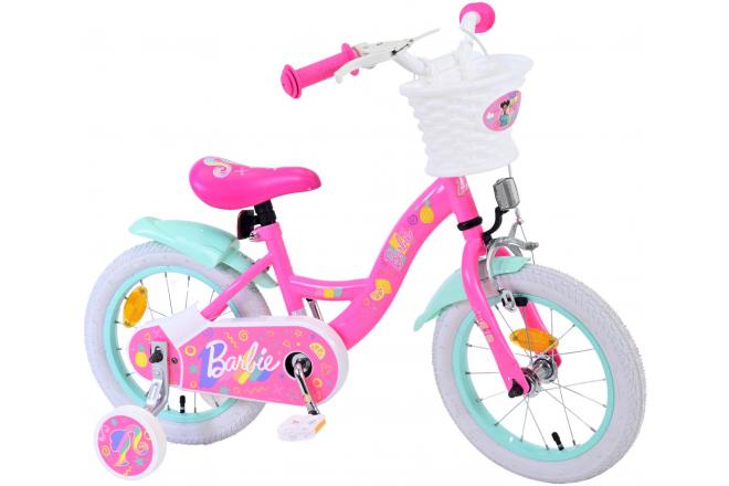 Barbie Kids bike - Girls - 14 inch - Pink