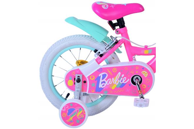 Barbie Children's bike - Girls - 14 inch - Pink - Two hand brakes