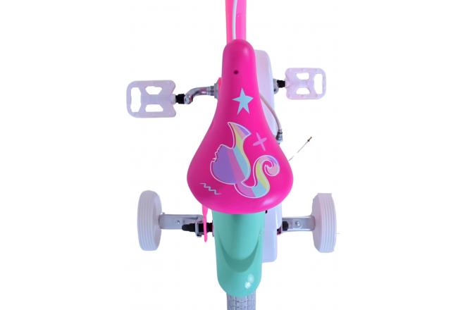 Barbie Children's bike - Girls - 14 inch - Pink - Two hand brakes