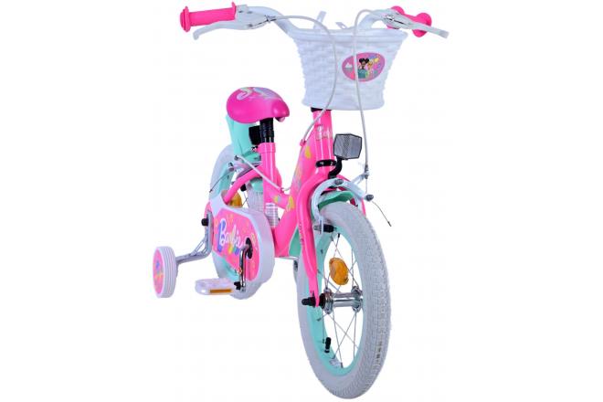 Barbie Children's bike - Girls - 14 inch - Pink - Two hand brakes