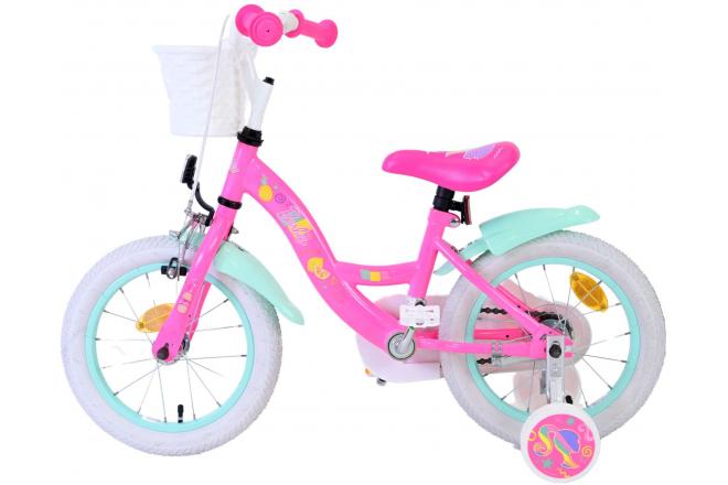 Barbie Kids bike - Girls - 14 inch - Pink