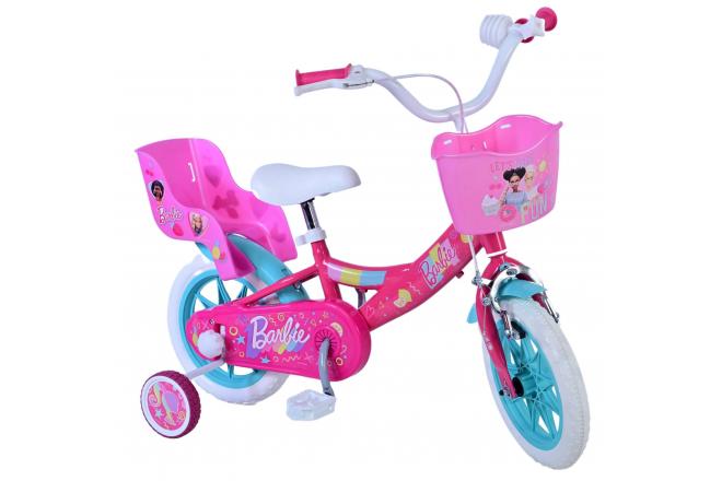 Barbie Children's bike - Girls - 12 inch - Pink