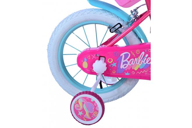 Barbie Children's bike - Girls - 14 inch - Pink - Two hand brakes