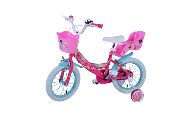 Barbie Children's bike - Girls - 14 inch - Pink - Two hand brakes