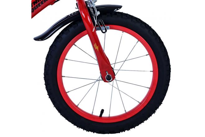 Disney Cars Children's bike - Boys - 16 inch - Red - Two hand brakes