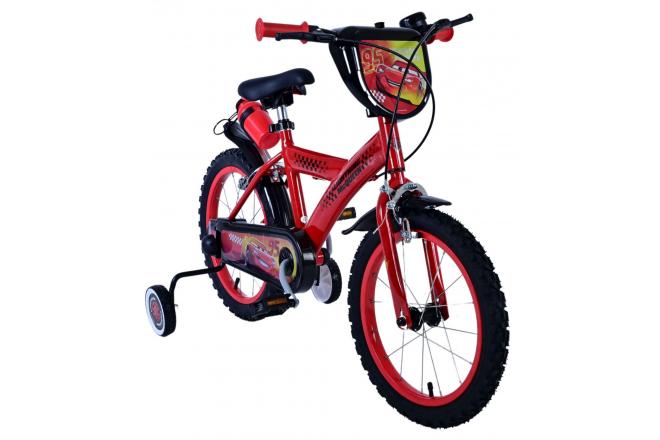 Disney Cars Children's bike - Boys - 16 inch - Red - Two hand brakes