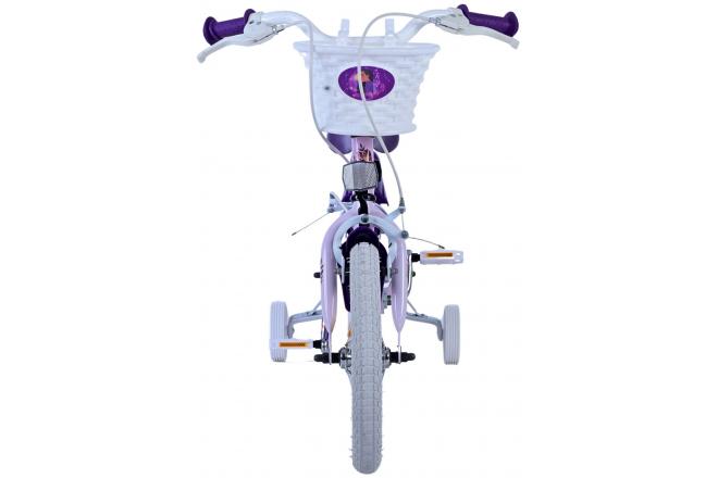 Disney Wish Kids bike - Girls - 14 inch - Purple - Two hand brakes