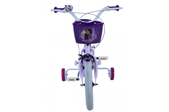 Disney Wish Kids bike - Girls - 14 inch - Purple - Two hand brakes