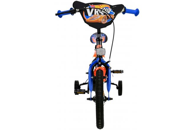 Hot Wheels Kids Bike - Boys - 14 inch - Black Orange Blue