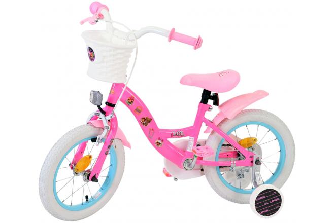 LOL Surprise Kids bike - Girls - 14 inches - Pink