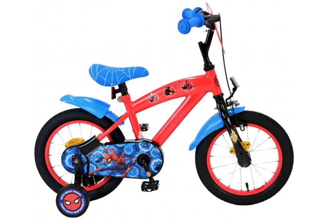 Marvel Spider-Man Kids Bike - Boys - 14 inch - Red/Blue