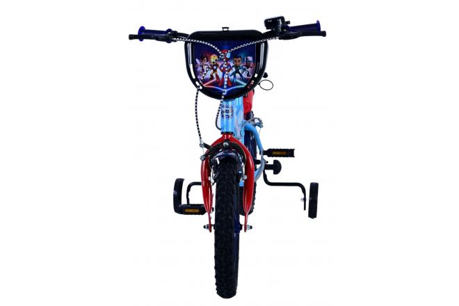 Spidey children's bike - Boys - 14 inch - Blue - Two hand brakes