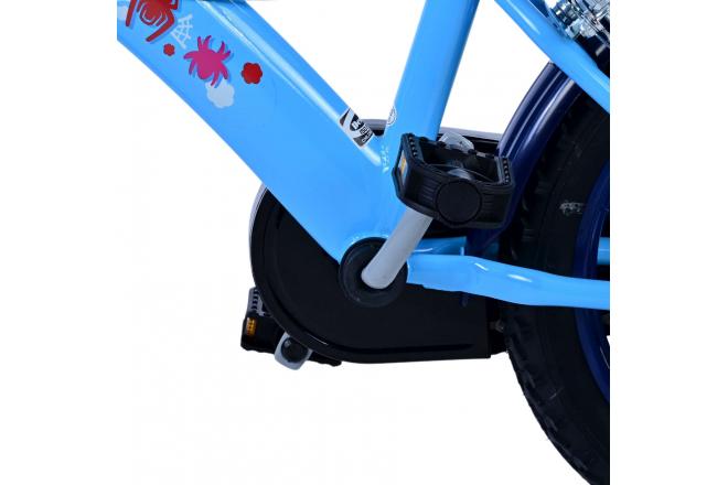Spidey children's bike - Boys - 14 inch - Blue - Two hand brakes
