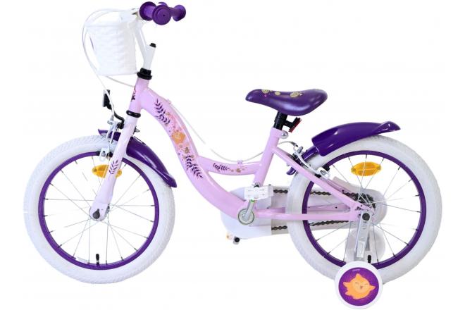 Disney Wish Kids bike - Girls - 16 inch - Purple - Two hand brakes