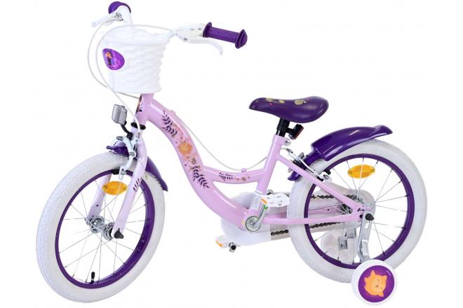 Disney Wish Kids bike - Girls - 16 inch - Purple - Two hand brakes