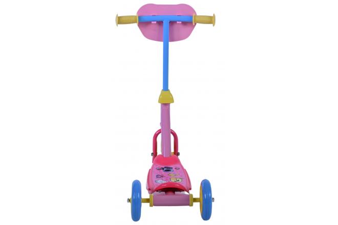 Woezel & Pip scooter - Girls - Pink Blue Yellow