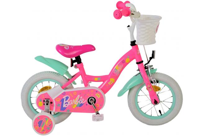 Barbie Children's bike - Girls - 12 inch - Pink