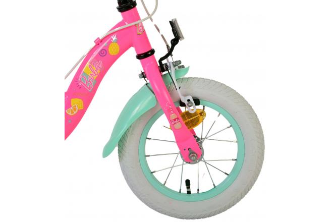 Barbie Children's bike - Girls - 12 inch - Pink - Two Hand Brakes