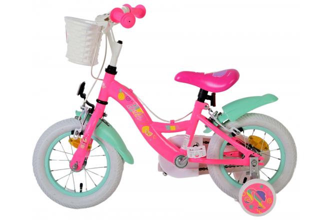 Barbie Children's bike - Girls - 12 inch - Pink - Two Hand Brakes