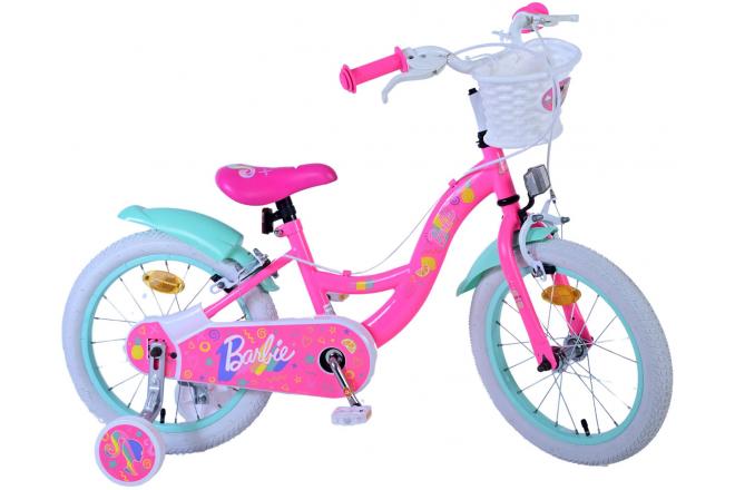 Barbie Children's bike - Girls - 16 inch - Pink - Two hand brakes