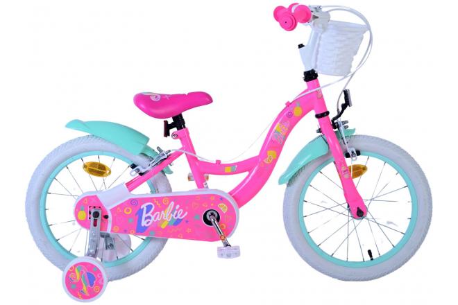 Barbie Children's bike - Girls - 16 inch - Pink - Two hand brakes