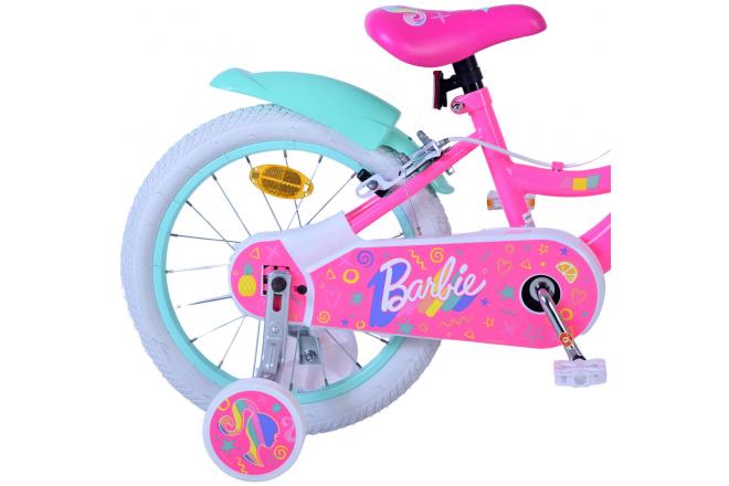 Barbie Children's bike - Girls - 16 inch - Pink - Two hand brakes