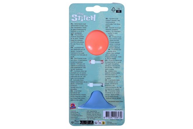 Disney Stitch Bike Horn - Coral Blue / Orange