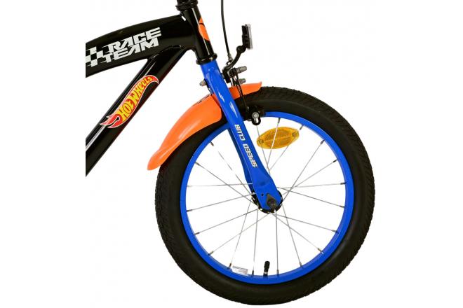 Hot Wheels Kids' bike - Boys - 16 inch - Black Orange Blue