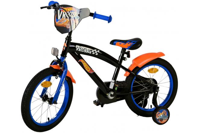 Hot Wheels Kids' bike - Boys - 16 inch - Black Orange Blue