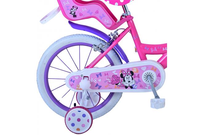 Minnie Cutest Ever! Children's bike - Girls - 16 inch - Pink - Two hand brakes