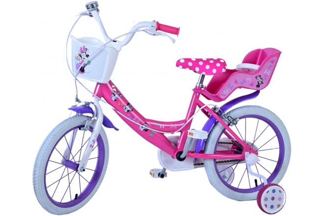 Minnie Cutest Ever! Children's bike - Girls - 16 inch - Pink - Two hand brakes