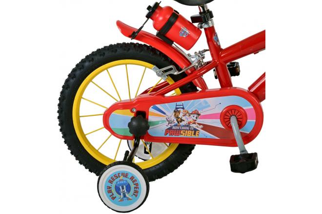 Paw Patrol Children's bike - Boys - 14 inch - Red - Two hand brakes