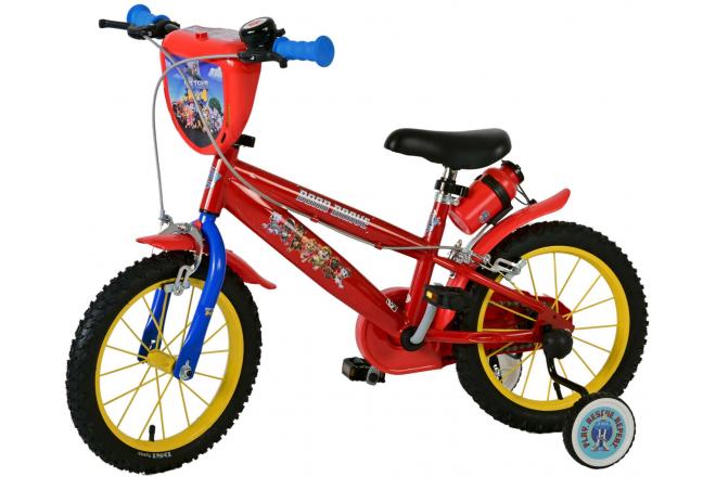 Paw Patrol Children's bike - Boys - 14 inch - Red - Two hand brakes