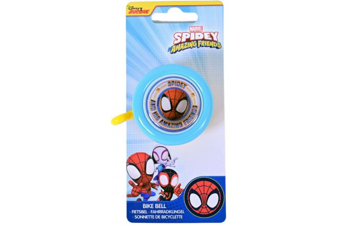 Spidey and his Amazing Friends Bicycle Bell - Boys - Blue Red Yellow