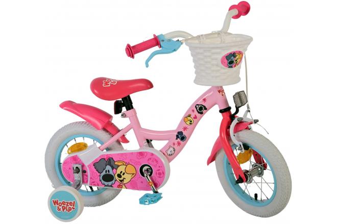 Woezel & Pip children's bike - Girls - 12 inch - Pink