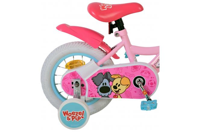 Woezel & Pip children's bike - Girls - 12 inch - Pink