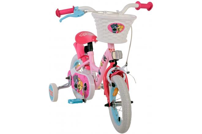 Woezel & Pip children's bike - Girls - 12 inch - Pink