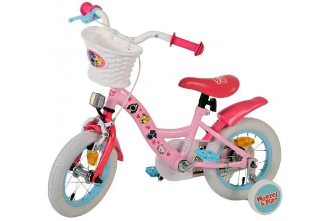 Woezel & Pip children's bike - Girls - 12 inch - Pink