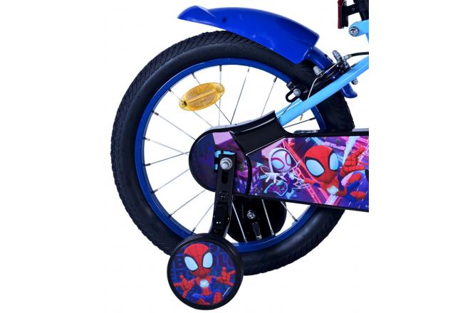 Spidey Kids bike - Boys - 16 inch - Blue - Two hand brakes