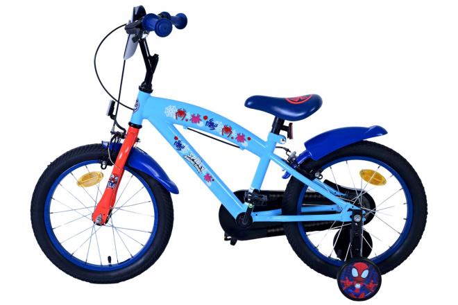 Spidey Kids bike - Boys - 16 inch - Blue - Two hand brakes