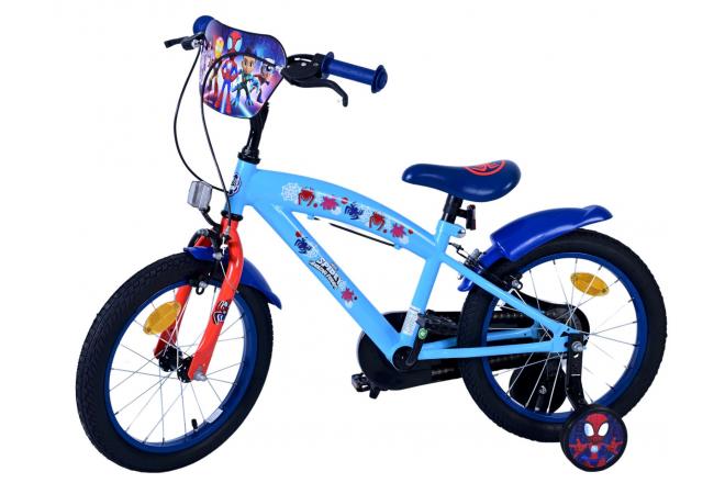 Spidey Kids bike - Boys - 16 inch - Blue - Two hand brakes