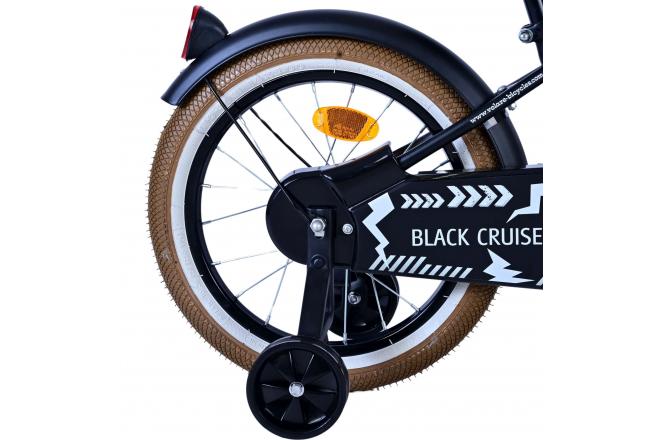 Volare Black Cruiser Children's Bicycle - Boys - 16 inch - Black
