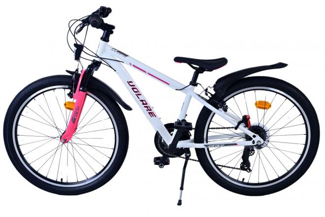Volare XC Race Children's bike - 24 inch - 21 speed - White Pink
