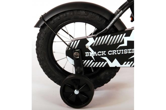 Volare Black Cruiser Children's Bicycle - Boys - 12 inch - Black