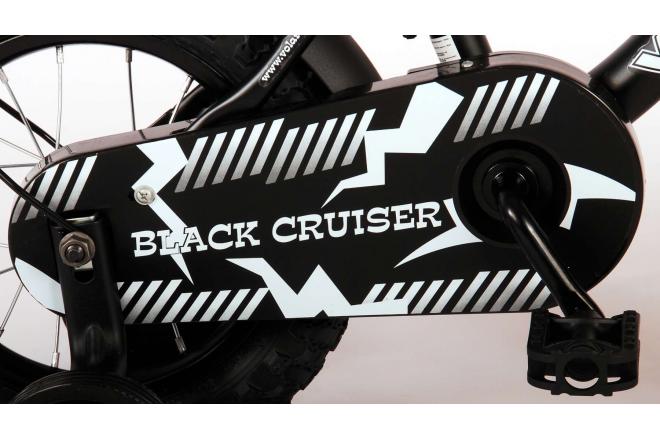Volare Black Cruiser Children's Bicycle - Boys - 12 inch - Black