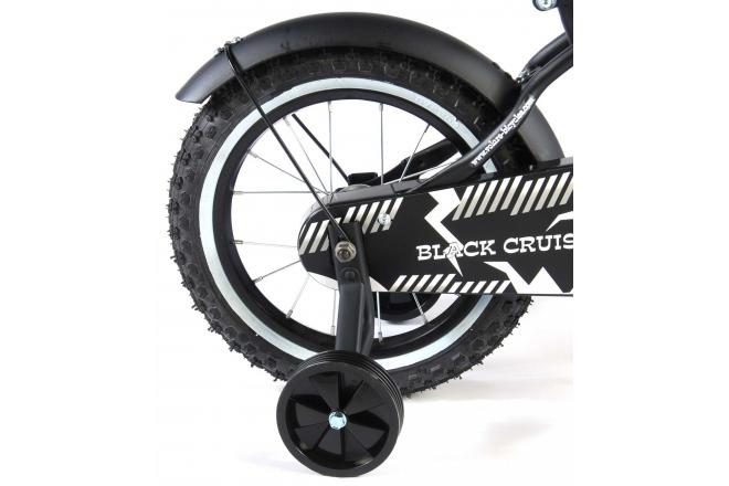 Volare Black Cruiser Children's Bicycle - Boys - 14 inch - Black - 95% assembled