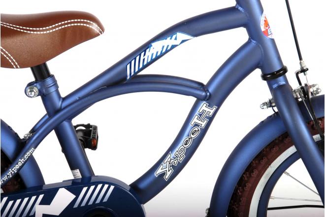 Volare Blue Cruiser Children's Bicycle - Boys - 14 inch - Blue - 95% assembled