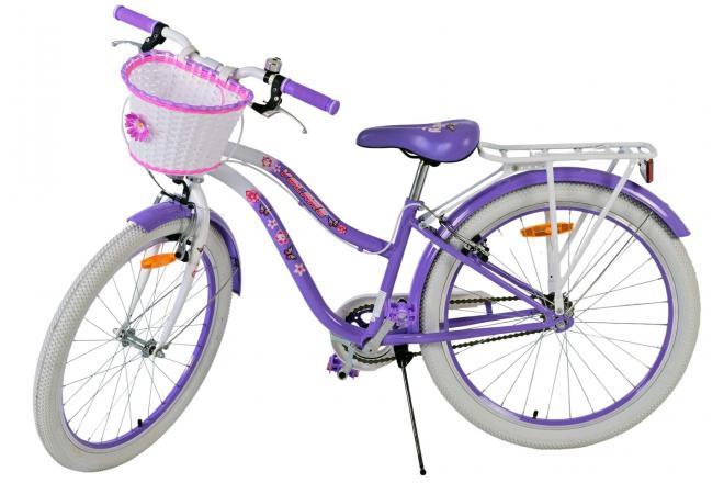 Volare Lovely Children's bike - Girls - 24 inch - Purple - Two hand brakes