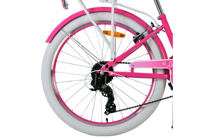 Volare Lovely children's bike - Girls - 24 inch - Pink - 7 Gears
